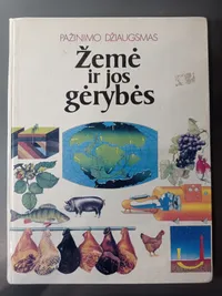 Žemė ir jos gėrybės knygos viršelis