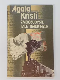 Žmogžudystė kale traukinyje knygos viršelis